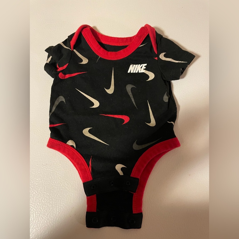 Newborn Nike onsie